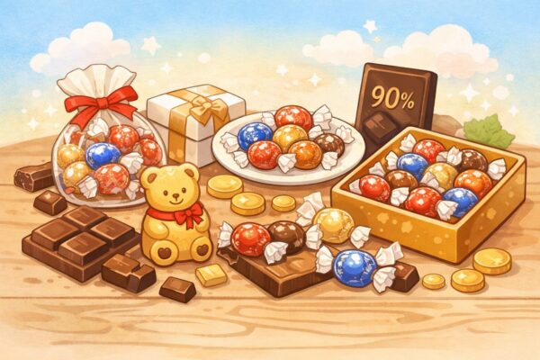 リンツチョコの種類と値段は?通販で人気・量り売りを比較
